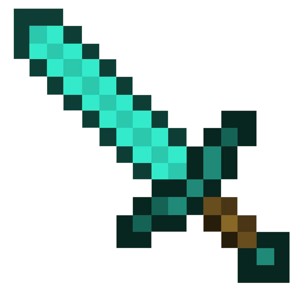 Glow for diamond sword